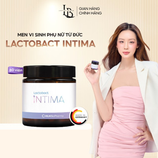  Viên uống Lactobact Intima – Men Vi Sinh Phụ Khoa Đức Cranberry D-Mannose hộp 60 Viên. 