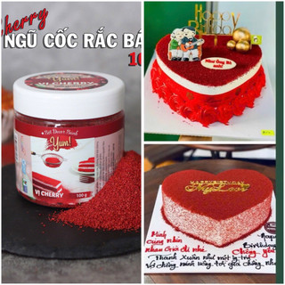 Bột màu thực phẩm dạng phun và dạng rắc