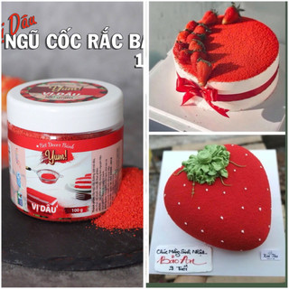 Bột màu thực phẩm dạng phun và dạng rắc