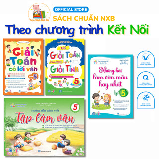 Sách - Combo 4 cuốn Những Bài Văn Mẫu Hay Nhất, Để Giỏi Toán Bé Phải Giỏi Tính, Tập Làm Văn Và Giải Toán Lời Văn Lớp 5
