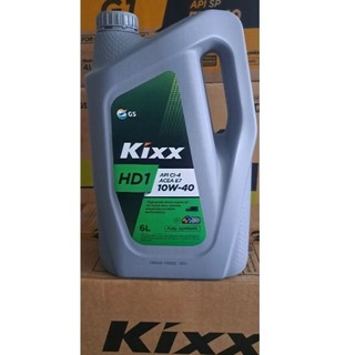 Nhớt Kixx HD1 CI-4 / E7 10W40 - 6L