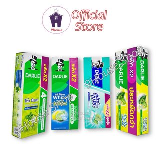  01 Hộp 2 Tuýp Kem Đánh Răng Thảo Dược Ông Tây Darlie Thái Lan 
