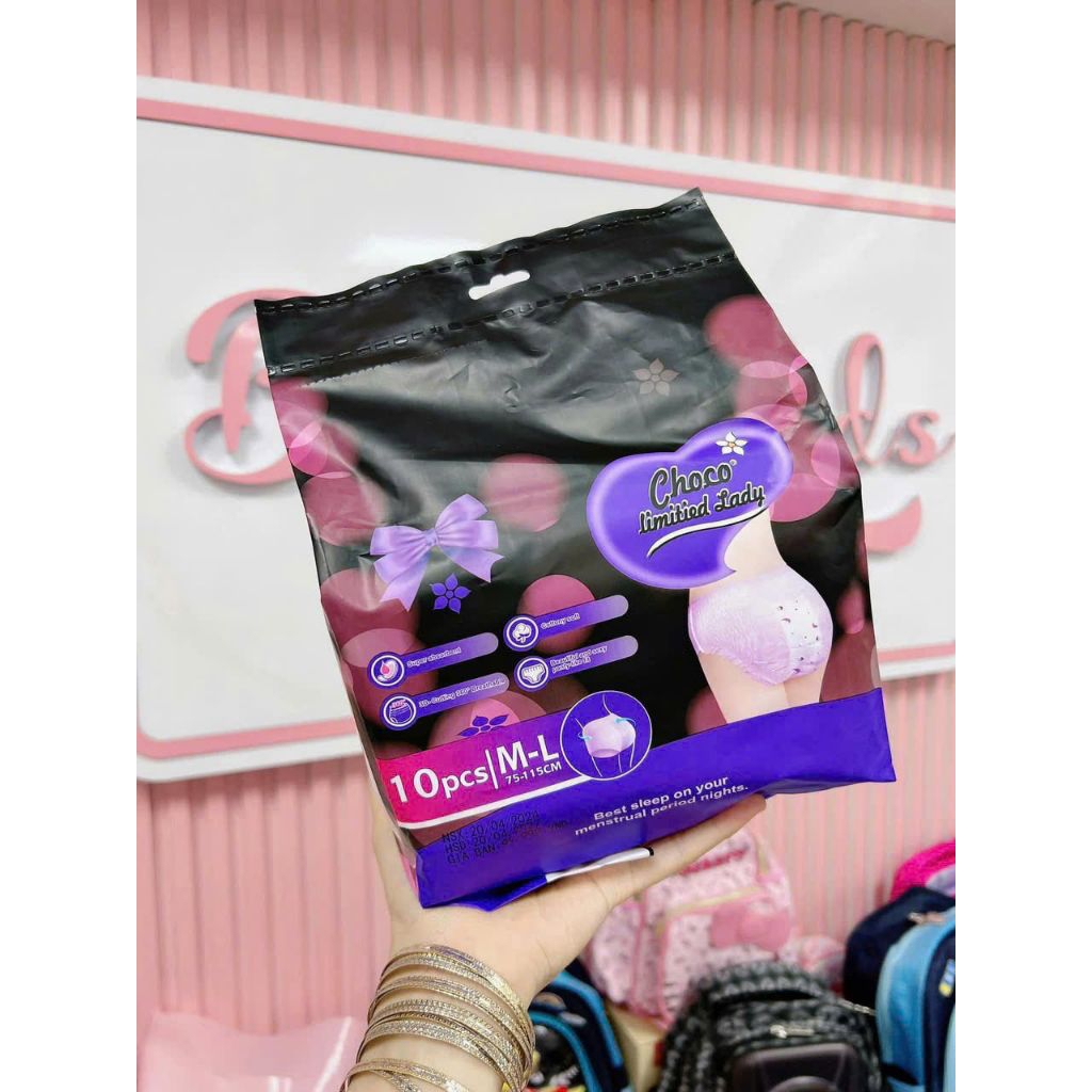 Băng quần Choco limitied Lady size M-L  10 chiếc/ gói
