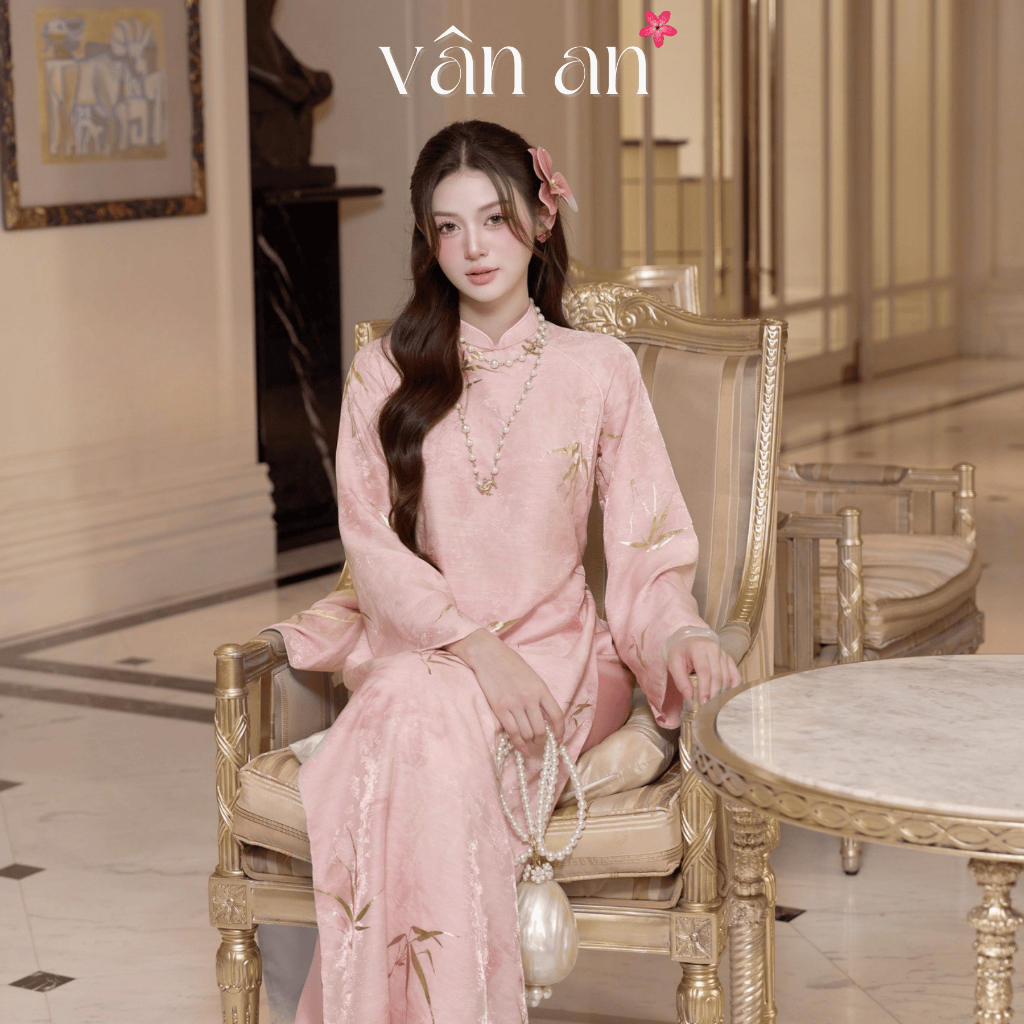 [VÂN AN - TẾT 2026] Áo Dài VY AN- Dáng Dài, Tay Dài Với Thiết Kế 4 Tà - Chất Liệu Lụa Tơ Ánh Cao Cấp - (SẴN HÀNG) | BigBuy360 - bigbuy360.vn
