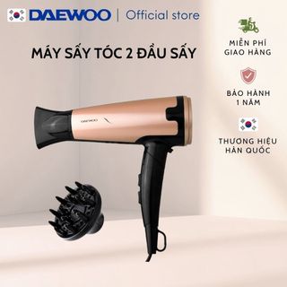  Máy sấy tóc 2 đầu sấy cao cấp Daewoo QL-5923 công suất 1800w bảo hành 12 tháng 