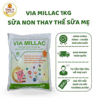 VIA MILLAC 1KG – THỨC ĂN BỔ SUNG DẠNG SỮA NON CHO HEO CON
