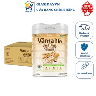  Date 2027  Thùng  Sữa Hạt Varna Life Nutifood Lactose Free 800g - Sữa Bột Công Thức 