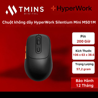 Chuột không dây HyperWork Silentium Mini MS01M