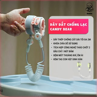  CANDY BEAR | Dây Đeo Tay Chống Lạc Chống Cắt An Toàn Cho Bé Dài 2M - 2.5M 