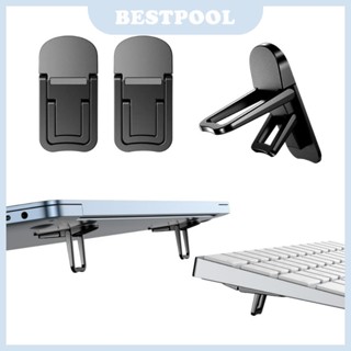 2 Chân Đế Laptop Mini Có Thể Gập Lại, Bàn Phím Máy Tính Di Động Nâng Với 2 Góc Có Thể Điều Chỉnh, Chân Đế Notebook Vô Hì