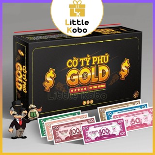   Foxi  Cờ Tỷ Phú 42cm GOLD Có Nam Châm Size Khổng Lồ 2504 Cờ Tỉ Phú Đồ Chơi Trí Tuệ Trẻ Em Giáo Dục 