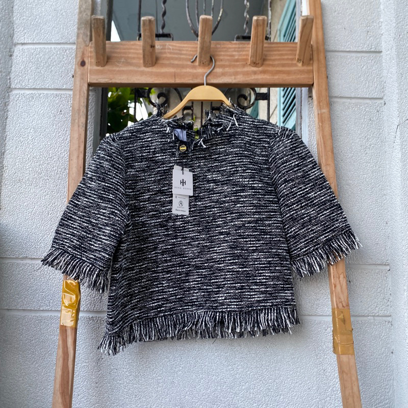 New áo kiểu hiệu ASHLEY dài 45cm mã 299