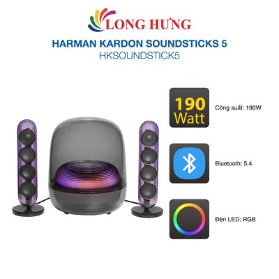 Loa Bluetooth Harman Kardon SoundSticks 5 HKSOUNDSTICK5 - Hàng chính hãng