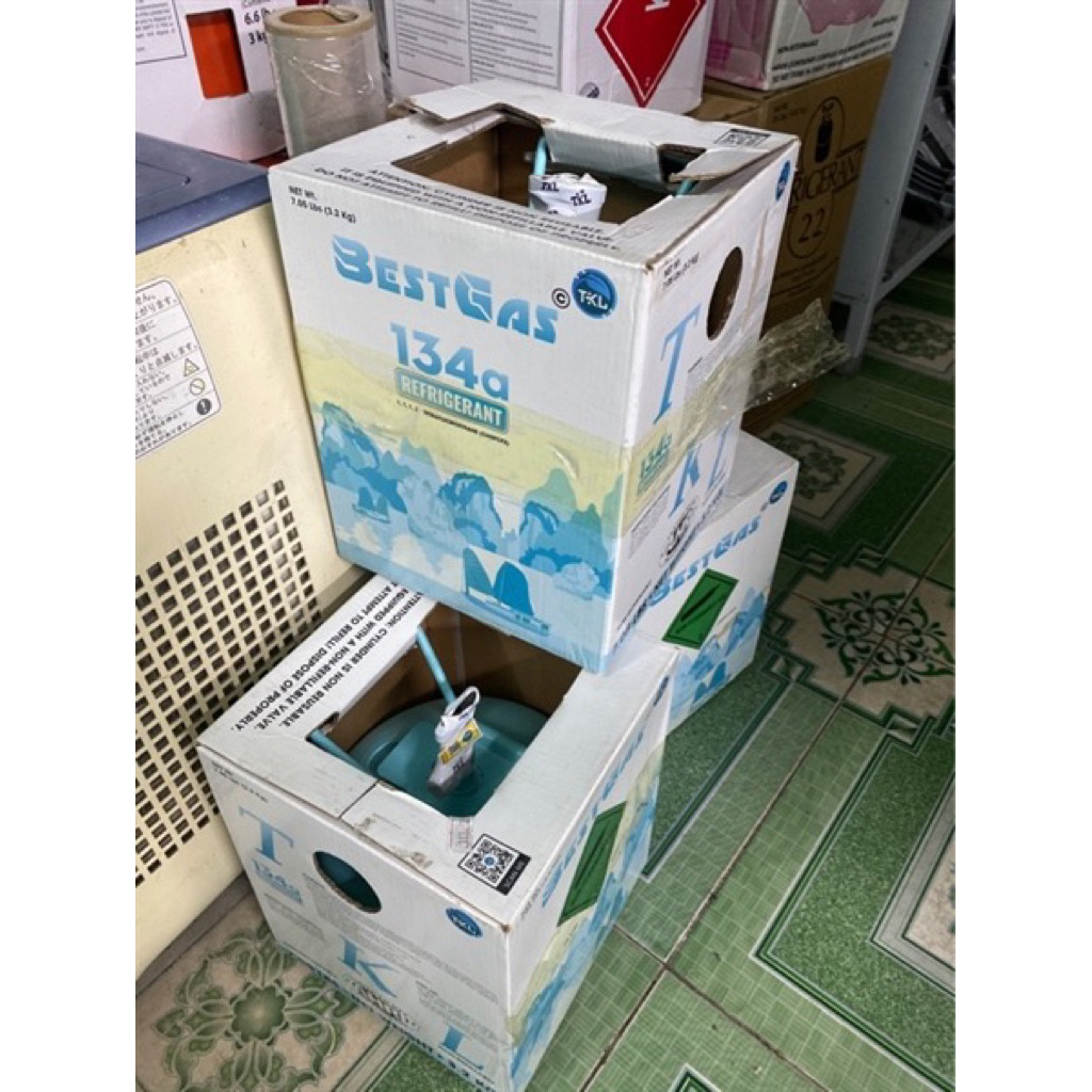 GAS TỦ LẠNH r134a THANH KIM LONG, 600a, 134a taisei (loại tốt)