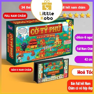   Foxi  Cờ Tỷ Phú 42cm Có Nam Châm Chủ Đề Việt Nam Size Khổng Lồ Cờ Tỉ Phú Đồ Chơi Trí Tuệ Trẻ Em 