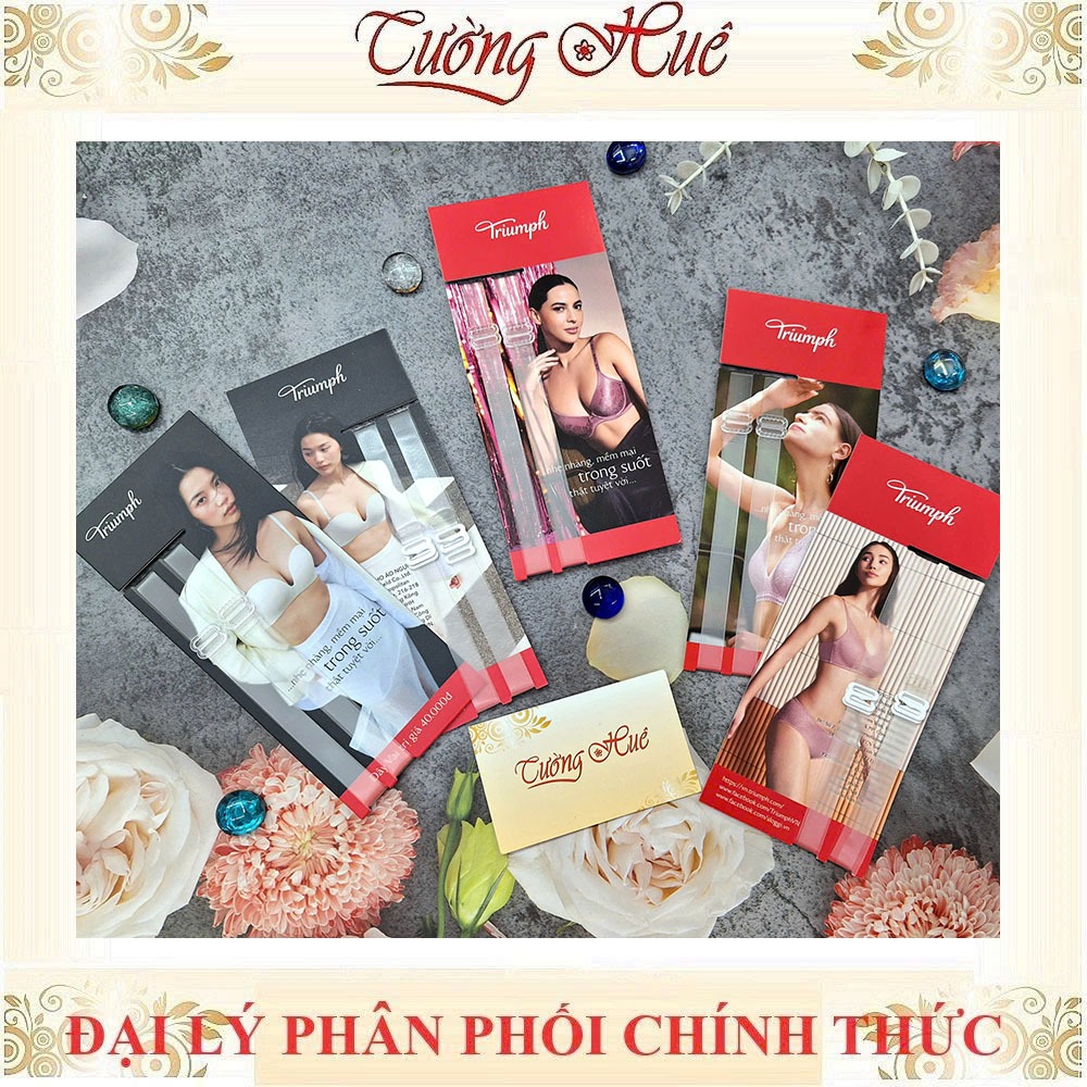 Dây vai trong suốt Triumph.