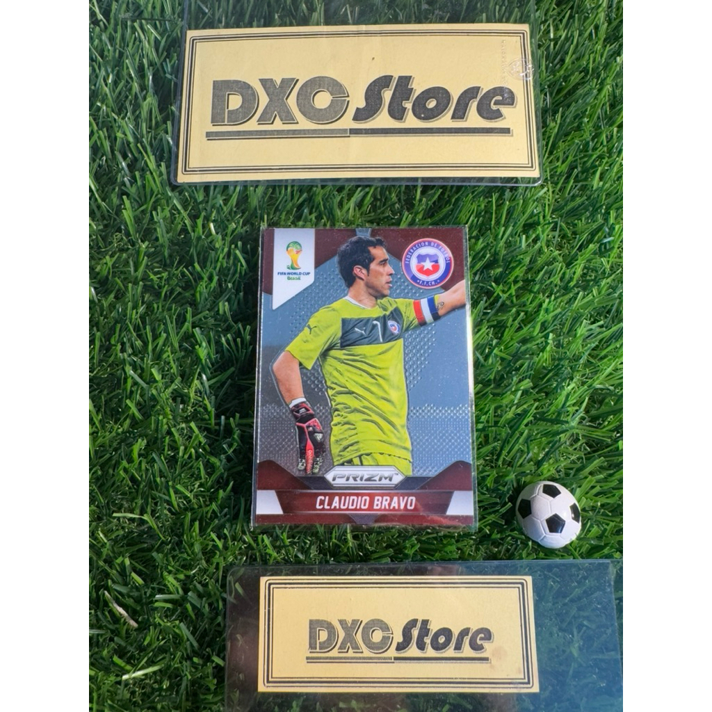 [ CHÍNH HÃNG ] - PANINI PRIZM WORLD CUP 2014 - CLAUDIO BRAVO (CHILE)