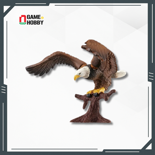 MÔ HÌNH ĐỘNG VẬT ANIA AS-05 BALD EAGLE - ĐẠI BÀNG ĐẦU TRẮNG CHÍNH HÃNG TAKARA TOMMY