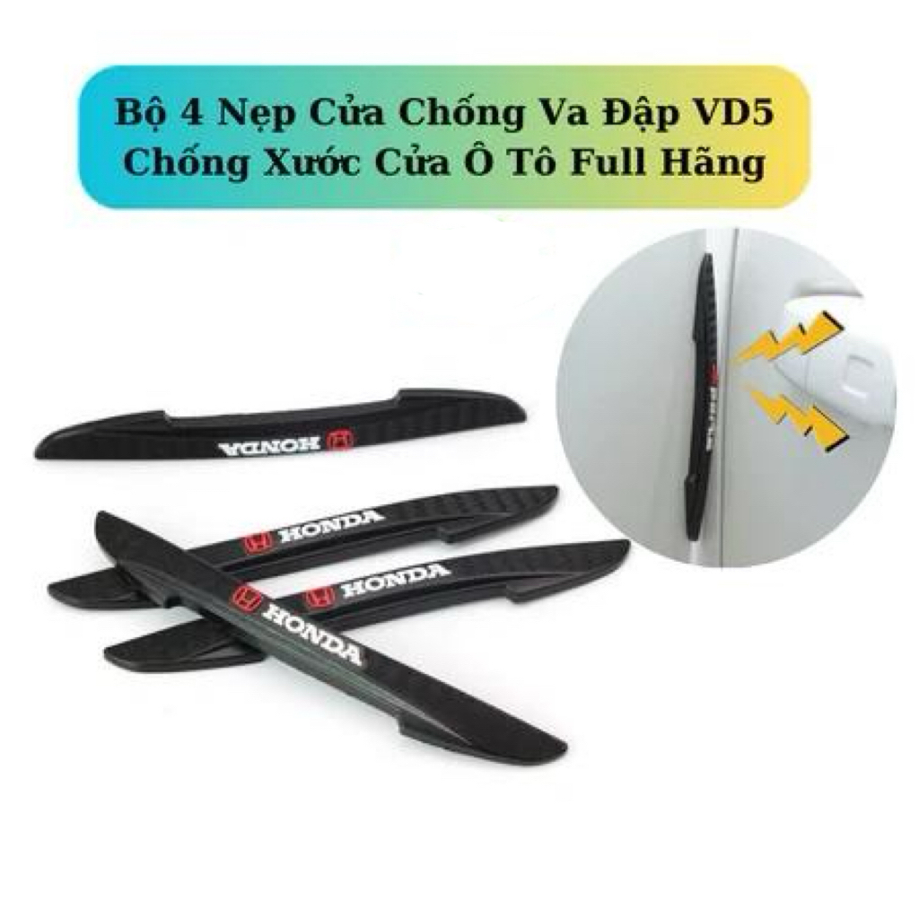 LIUOOP Bộ 4 Miếng Dán Chống Xước Cánh Cửa Sparco