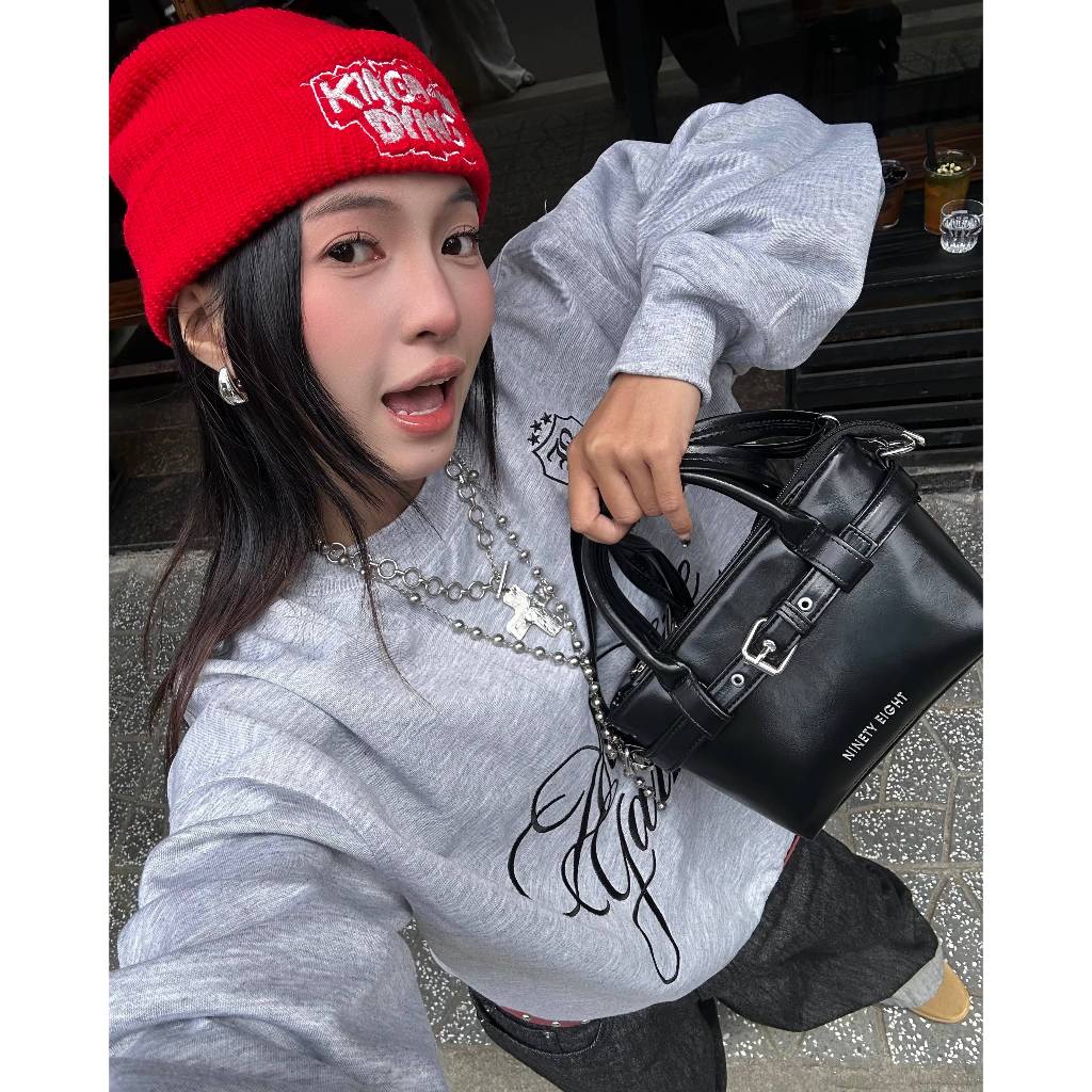 Túi Đeo Chéo Beltline 98stu Local Brand Size Mini Đựng Vừa Điện Thoại Da PU cao cấp | BigBuy360 - bigbuy360.vn