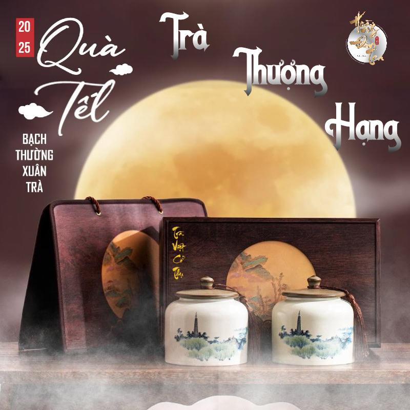 Bộ Trà Quà Hộp Gỗ 2 Hũ Chè Uống Thượng Hạng Ngon Tặng Doanh Nghiệp Cao Cấp Biếu Sếp Ý Nghĩa 2026