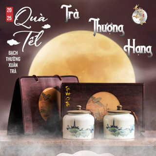 Bộ Trà Quà Hộp Gỗ 2 Hũ Chè Uống Thượng Hạng Ngon Tặng Doanh Nghiệp Cao Cấp Biếu Sếp Ý Nghĩa 2026