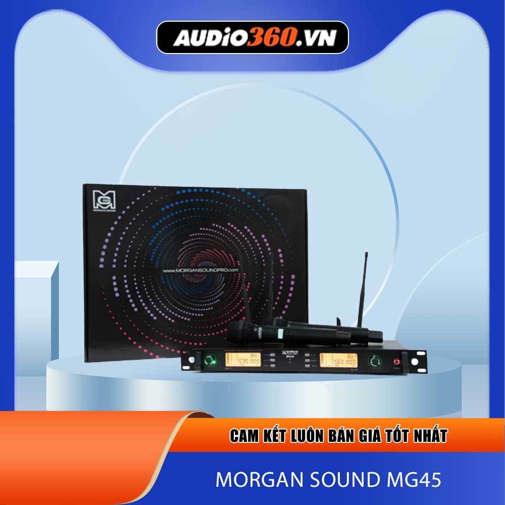 Micro không dây MORGAN SOUND MG45 chính hãng, Thương hiệu Châu Âu, Âm thanh chuyên nghiệp