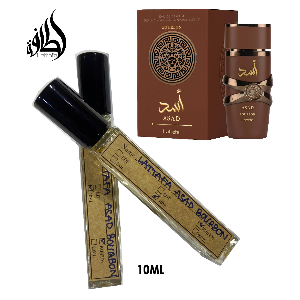 Chai chiết 10ml Nước hoa Dubai LATTAFA ASAD BOURBON (Unisex)