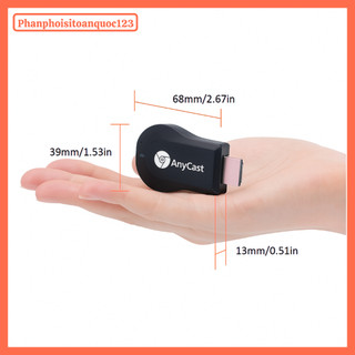 Bộ Kết Nối Không Dây AnyCast M9 Plus Truyền Hình Ảnh Lên Tivi – Hỗ Trợ HDMI, Full HD 1080p