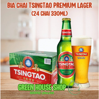 SỈ: 1 Thùng 24 Chai 330ml Bia TSINGTAO Imported Premium Lager