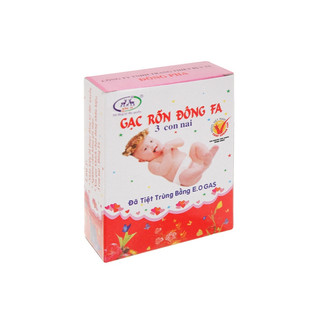 Combo 2 Gạc Rốn Đông Fa 3 Miếng Cho Trẻ Sơ Sinh Vệ Sinh Rốn Bé An Toàn Tiện Lợi