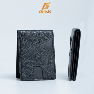  Ví Da Mini Nam   Size Nhỏ   Slim   Mỏng Cao Cấp Genk - GBLux09 Hình Chữ Nhật Chữ Nhật Wallet Nhiều Ngăn 