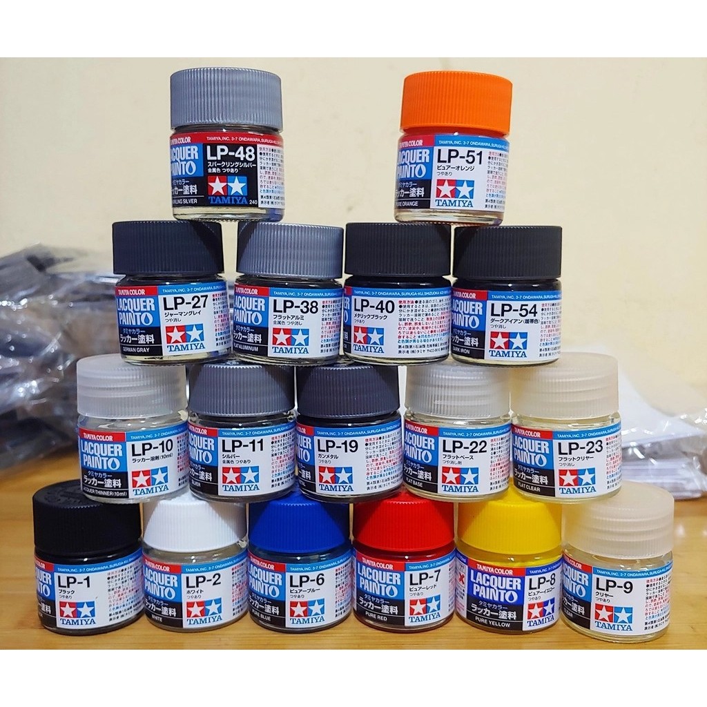 [TAMIYA] Sơn LP LACQUER 10ml (LP41-LP60)