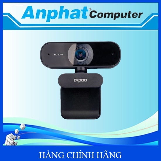Webcam Rapoo C200 độ phân giải HD (1280 x 720) - Hàng chính hãng - Bảo hành 24 tháng