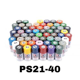 [TAMIYA] Sơn xịt PS 100ml (PS21-PS-40)