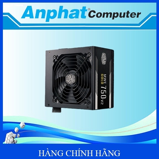 Nguồn máy tính Cooler Master MWE 750W Gold V2 Fully Modular - Hàng Chính Hãng