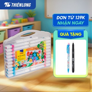   Tặng 2 4 6 màu  Acrylic Markers  Bút sơn  Bút lông 12 24 36 màu ThiênLong Colokit - Màu sắc tươi sáng Không thấm 