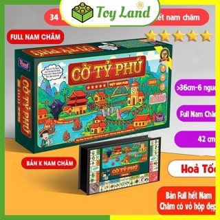   Foxi  Cờ Tỷ Phú 42cm Có Nam Châm Chủ Đề Việt Nam Size Khổng Lồ Cờ Tỉ Phú Đồ Chơi Trí Tuệ Trẻ Em 
