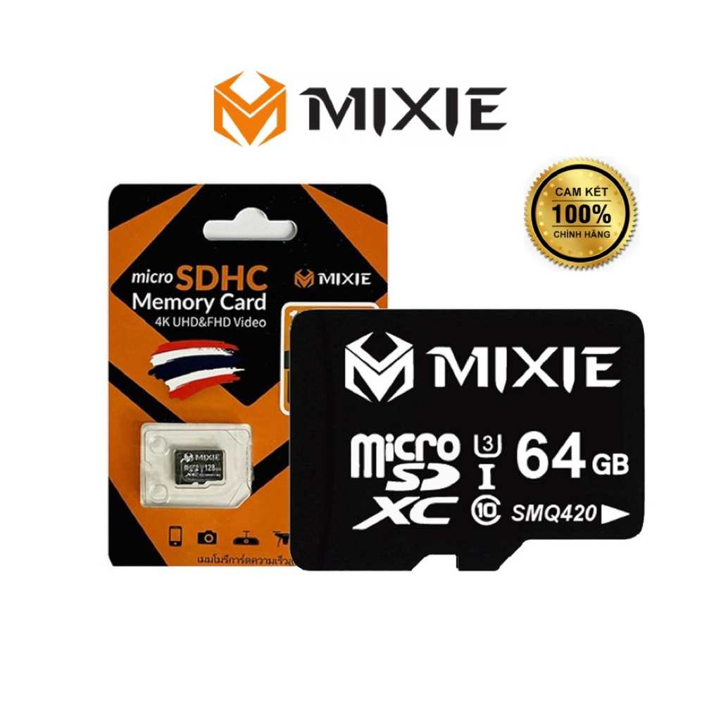 Thẻ nhớ MIXIE Micosd chuyên camera