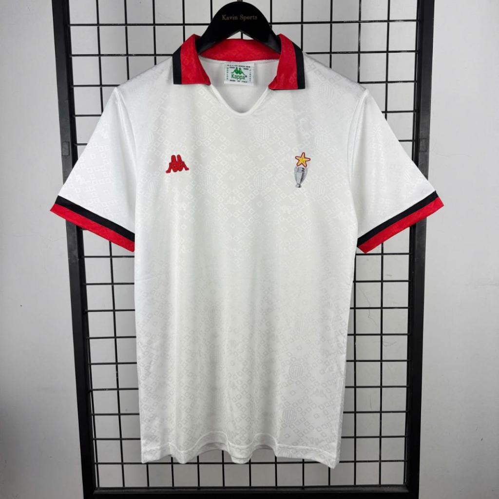 Áo Bóng Đá - Retro Ac Milan - Năm 1989/1990 - Sân Khách