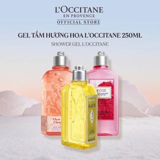  Gel Tắm Hương Hoa L'Occitane Shower Gel Làm Sạch Nhẹ Nhàng Giúp Da Ẩm Mịn 250ml 