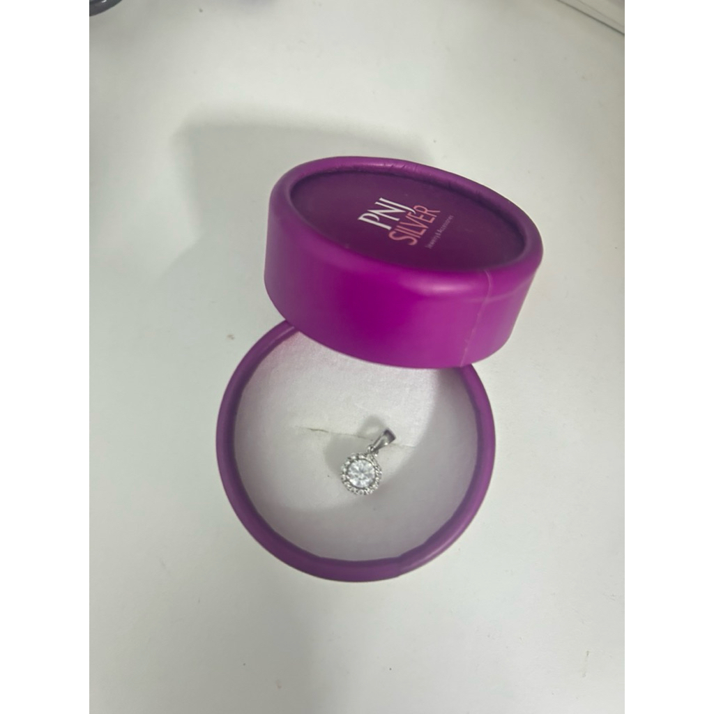 [ONLY HỎA TỐC] Bông tai, mặt dây chuyền bạc 925 PNJ