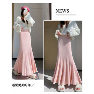  thuyvan991 Chân váy len đuôi cá dáng dài 90cm dày dặn xịn sò hàng Quảng Châu thuyvan.store 