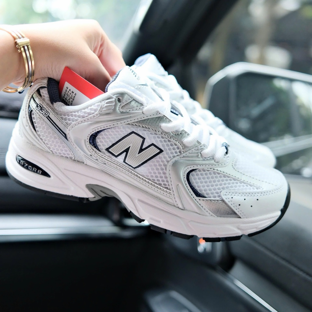 [Ảnh Thật] Box bv, Sneaker N530 Xám Xanh Cao Cấp