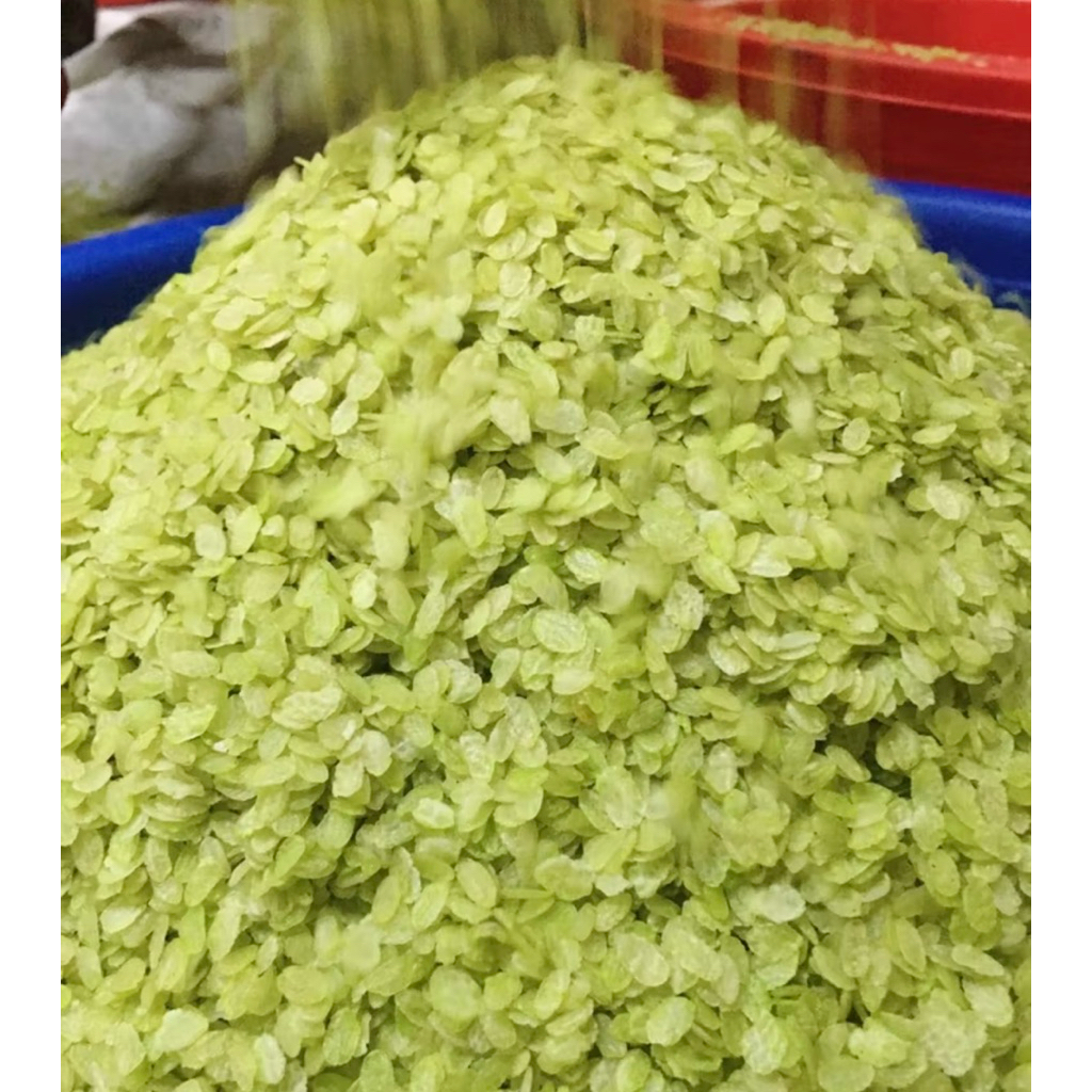 1kg Cốm Xanh khô - Cốm mộc khô Nguyên Chất -Không Chất Bảo Quản -  Cốm nấu chè , làm xôi , chả cốm ,