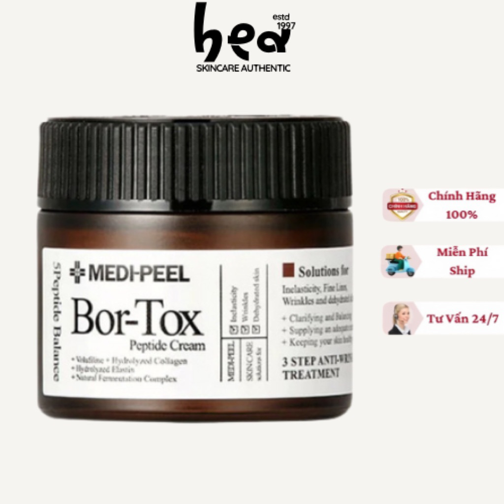 [Chính Hãng] Kem Dưỡng Căng Bóng MEDIPEEL Bor-Tox Peptide Cream MEDI PEEL 50gr