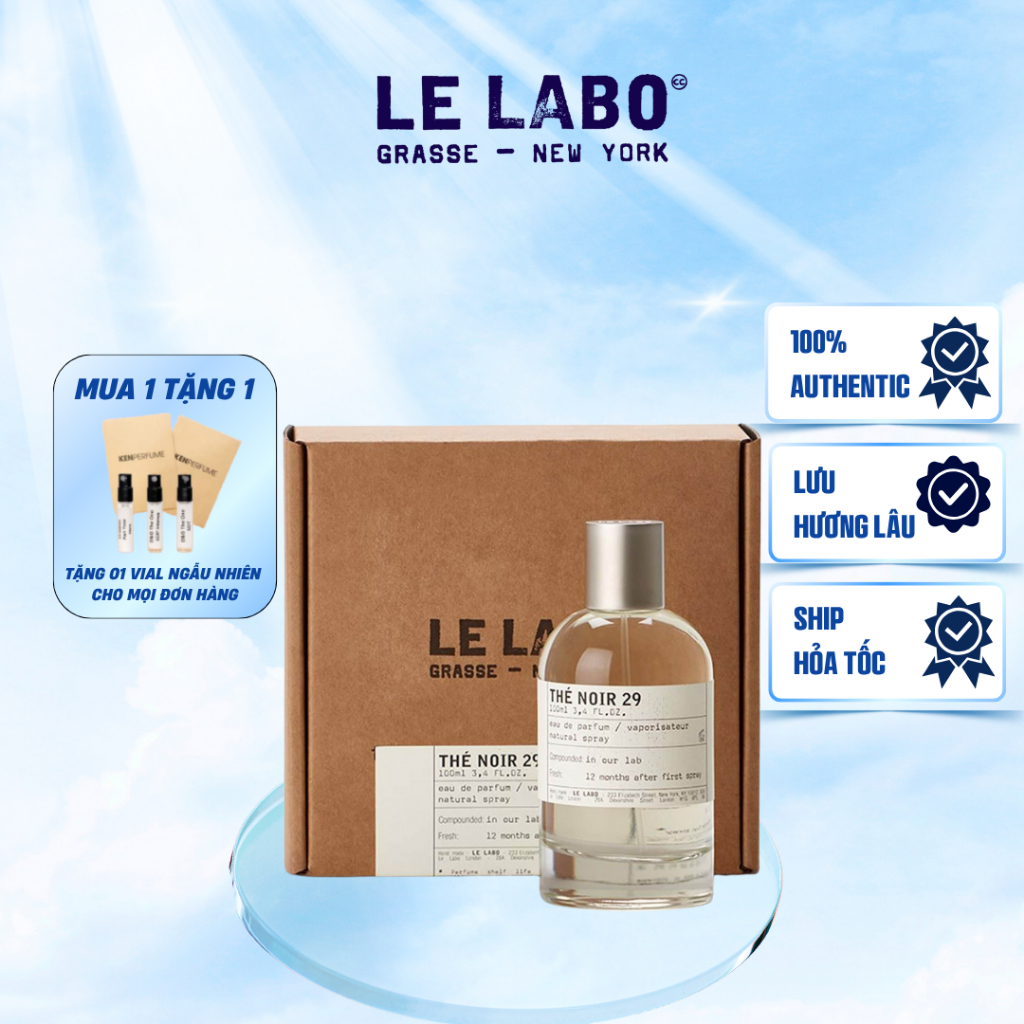 [Auth-Full Box]Nước hoa Le Labo The Noir 29 |Hàng chính hãng Le Labo tặng kèm 2ml bất kỳ