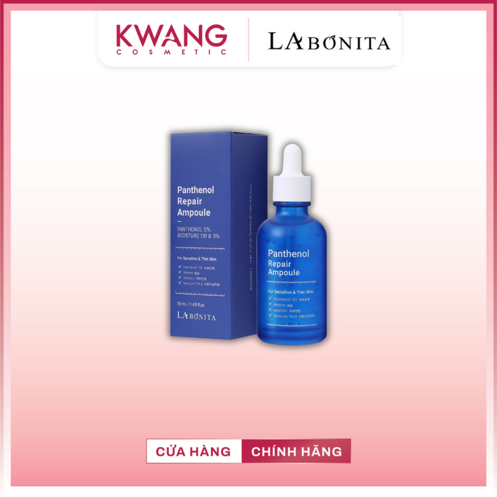 Tinh Chất Hỗ Trợ Phục Hồi LaBonita Panthenol Repair Ampoule 50ml