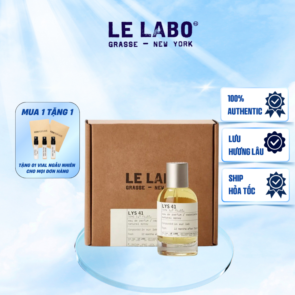 [Auth-Full Box]Nước hoa Le Labo Lys 41 |Hàng chính hãng Le Labo tặng kèm 2ml bất kỳ