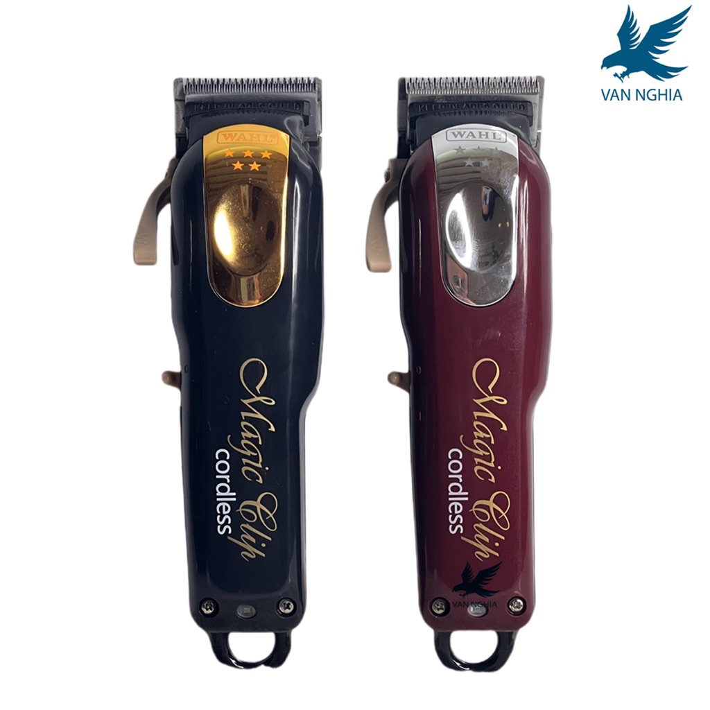 Bộ Tông Đơ Magic Clip Lưỡi Kép 8 Cữ Gá Thép Chuyên Fade